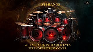 When I Look Into Your Eyes  - Firehouse Drum Cover