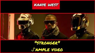 ᔑample Video: Stronger by Kanye West ft Daft Punk (prod. by Kanye West, Mike Dean)