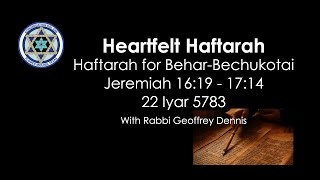 Heartfelt Haftarah - Behar-Bechukotai