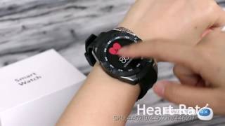 DX:NO.1 G5 MT2502 240*240 Bluetooth 4.0 Heart Rate Smart Watch