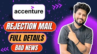 Accenture Rejection Mails | Accenture Interview & Candidature Status Update |Accenture Hiring Update