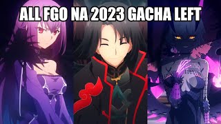 THIS ARE ALL FGO NA 2023 REMAINING BANNERS! 💀💀💀