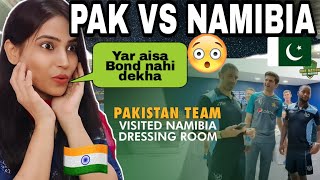 Indian React on Pakistan Team Visited Namibia Dressing Room | PCB | MA2T #spiritofcricket