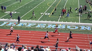 Iowa City West Sprint 100 m - CR Jefferson - Ask Relays