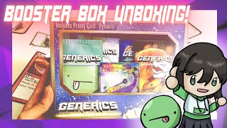 Generics Series 1 Booster Box Unboxing! | Homemade TCG