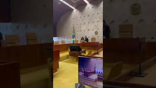 Veja como está o plenário do STF para a abertura do ano judiciário