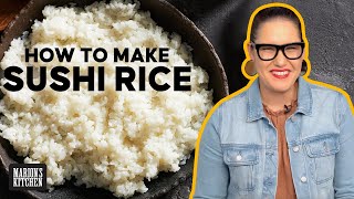 How To Make Sushi Rice #AtHome #WithMe | Marion's Kitchen