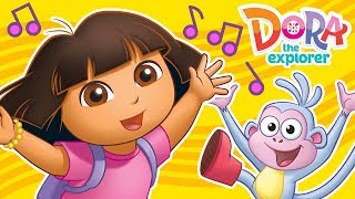 Dora the Explorer's Fun Songs for Dancing \u0026 Singing! 🎶| Stay Home #WithMe | Sing-Along | Nick Jr.