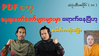 PDF တွေနေရာတော်တော်များများမှာ ရောက်နေပြီဟု ပေါက်ကတုံးပြော    သံပုံးတီး အပိုင်း ( ၁၀ )#ဘုရင်ရူး