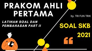 SOAL SKB PRANATA KOMPUTER AHLI PERTAMA