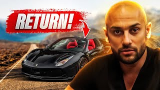 I FINALLY Got My Ferrari 488 Spider Back! (emotional)