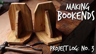 Making some Terrible Bookends from Scrap Wood | Project Log #3