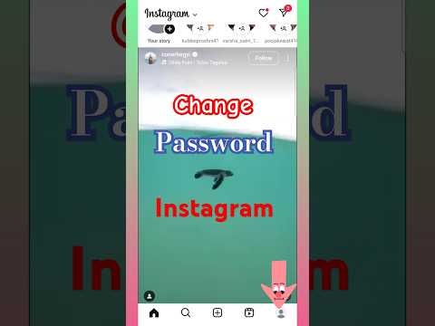 How to change password on instagram? #shortsfeed #shorts #trending #passwordchange