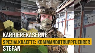 Kommandotruppführer Stefan | KarriereKaserne Spezialkräfte