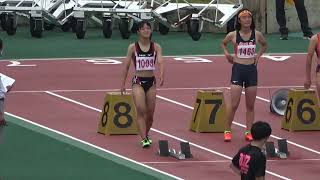 20220716 宮崎県高校1年生大会 女子 100mYH決勝