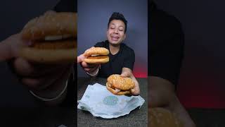 Burger King Vs Burger Singh Cheapest Burger Comparison is HERE!!!!