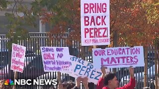 California students walk out after teacher put on leave for post-election rant