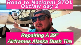 KITPLANE BushTire Repair and OUTLAWSTOL day 2