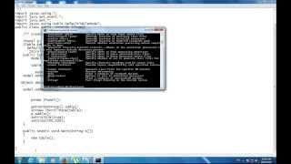 JTable example in java