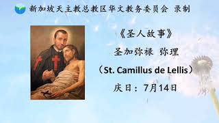 《圣人故事》- 圣加弥禄.弥理  St. Camillus de Lellis  7月14日