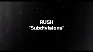 Rush - "Subdivisions" HQ/With Onscreen Lyrics!