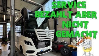 Was wird alles bei einem Service gemacht oder auch nicht ? +Hubstützen hingemurkst