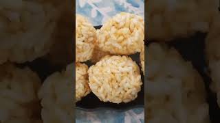 Puffed rice laddu❤ #viral #youtube #youtubeshorts #festival#foodie #food #deliciousfood#sweet #home