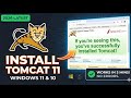 How to Install Apache Tomcat 11 on Windows (2026) | Tomcat Installation Step-by-Step Guide