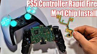 PS5 Rapid Fire Mod Chip Installation (Controller Dualsense)