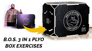 B.o.S. 3 in 1 Plyo Box Exercises