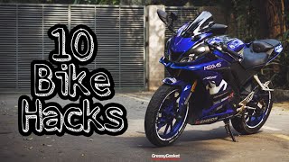 10 Motorcycle Life hacks