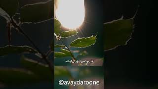 آوای درون برای شما اینگونه دعا میکنید الهی که خواسته هاتون بشه داشته هاتون آمین#آوای_درون #شکرگزاری