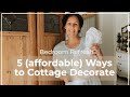 5 (affordable) Ways to Cottage Decorate + thrift haul