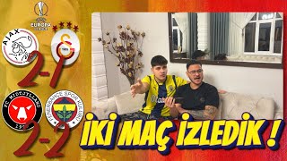 FANATİK 2 KARDEŞ GALATASARAY 1-2 AJAX |  FENERBAHÇE 2-2 MİDTJYLLAND MAÇINI İZLERSE