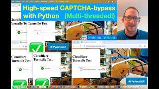 High-speed CAPTCHA-bypass with Python