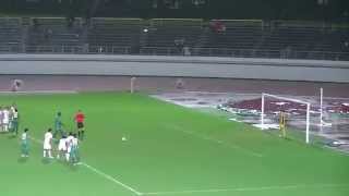 2014.08.10 第26節　FC岐阜対愛媛FC　ナザリト選手の逆転PK