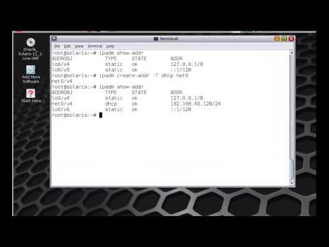 Solaris 11 Network Configuration with ipadm Solaris 11 Network Configuration with ipadm