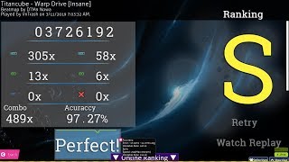 VOEZ (TItancube) - Warp Drive [Insane} 3.99 star FC