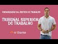 Organização da Justiça do Trabalho -Tribunal Superior do Trabalho