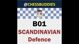 🔴 SCANDINAVIAN Defense || B01: Chess Openings  - Part I #chessopening