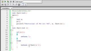 C Programming Tutorial - 77: Recursion in C