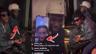 Burna Boy Shock Wizkid as he Beg to Cruise with Shallipopi Last Night During Ins