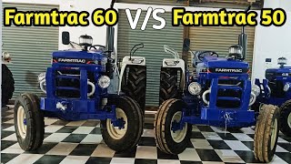 Farmtrac 60 T20 VS Farmtrac 50 T20 | Comparison Video💙