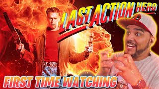 *FIRST TIME WATCHING* Last Action Hero (1993) MOVIE REACTION! Arnold Schwarzenegger Is The GOAT!