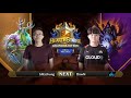 blitzchung vs DawN | 2021 Hearthstone Grandmasters Asia-Pacific | Semifinal | Season 1 | Week 3