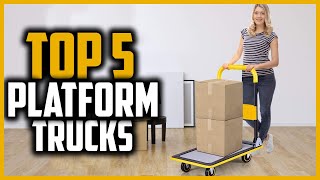 Top 5 Best Folding Platform Trucks in 2024 (for Using in Office)