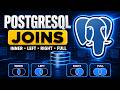 PostgreSQL JOINS Explained | INNER JOIN, LEFT JOIN, RIGHT JOIN & FULL JOIN for Beginners