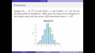 Data Science 1 - Probability 56 - Central Limit Theorem Part 2