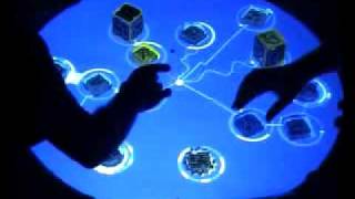 Reactable - Bjork - Collaborative Tangible Interface