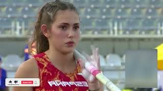 Clara Fernandez - Pole Vault Athletics 2022 European Workout \u0026 Gymnastics